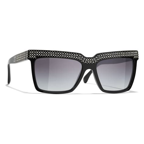 lunette chanel 5331|CHANEL Sunglasses: Square Sunglasses, acetate & strass — .